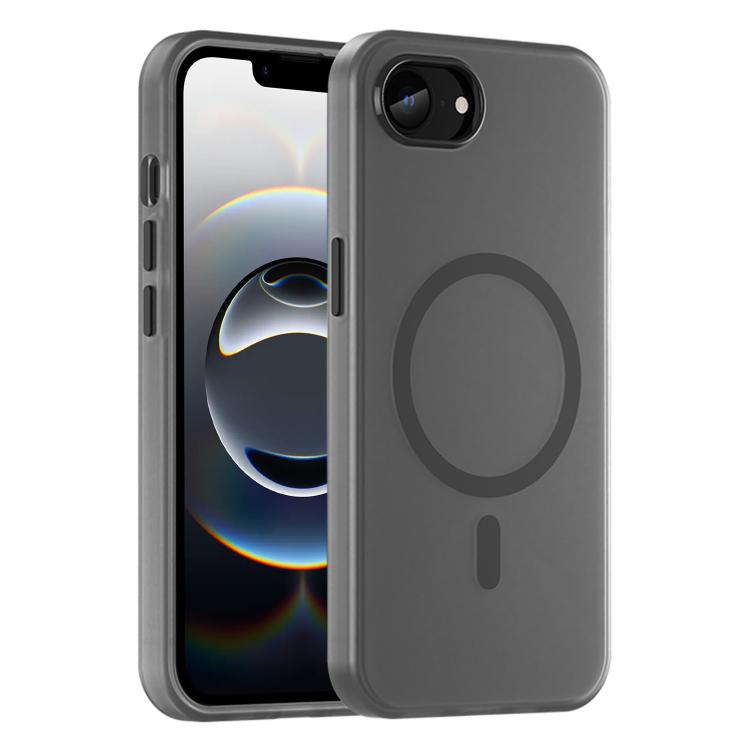 Capa de Telefone MagSafe em TPU Translúcido Fosco + PC com Cobertura Total, Para iPhone 17e / 16e, Para iPhone 17 Pro Max, Para iPhone 17 Pro, Para iPhone 17, Para iPhone Air, Para iPhone 16 Pro Max