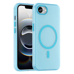 Capa de Telefone MagSafe em TPU Translúcido Fosco + PC com Cobertura Total, Para iPhone 17e / 16e, Para iPhone 17 Pro Max, Para iPhone 17 Pro, Para iPhone 17, Para iPhone Air, Para iPhone 16 Pro Max