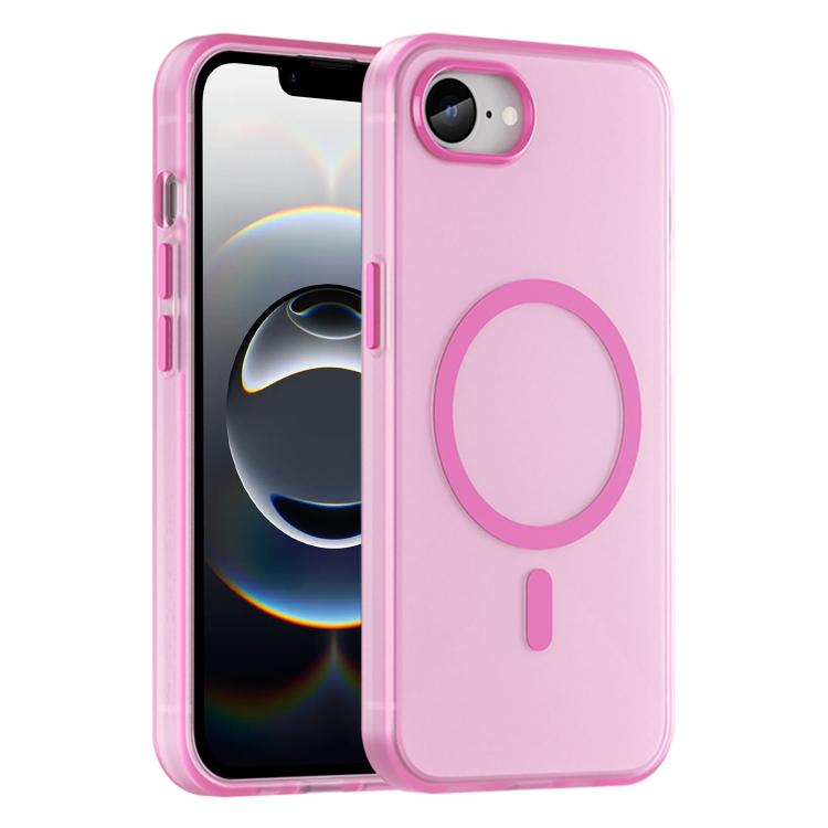 Capa de Telefone MagSafe em TPU Translúcido Fosco + PC com Cobertura Total, Para iPhone 17e / 16e, Para iPhone 17 Pro Max, Para iPhone 17 Pro, Para iPhone 17, Para iPhone Air, Para iPhone 16 Pro Max