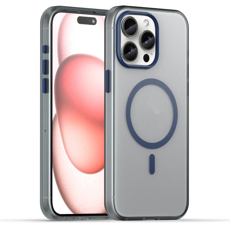 Capa de Telefone MagSafe em TPU Translúcido Fosco + PC com Cobertura Total, Para iPhone 16 Pro, Para iPhone 16 Plus, Para iPhone 16, Para iPhone 15 Pro Max, Para iPhone 15 Pro