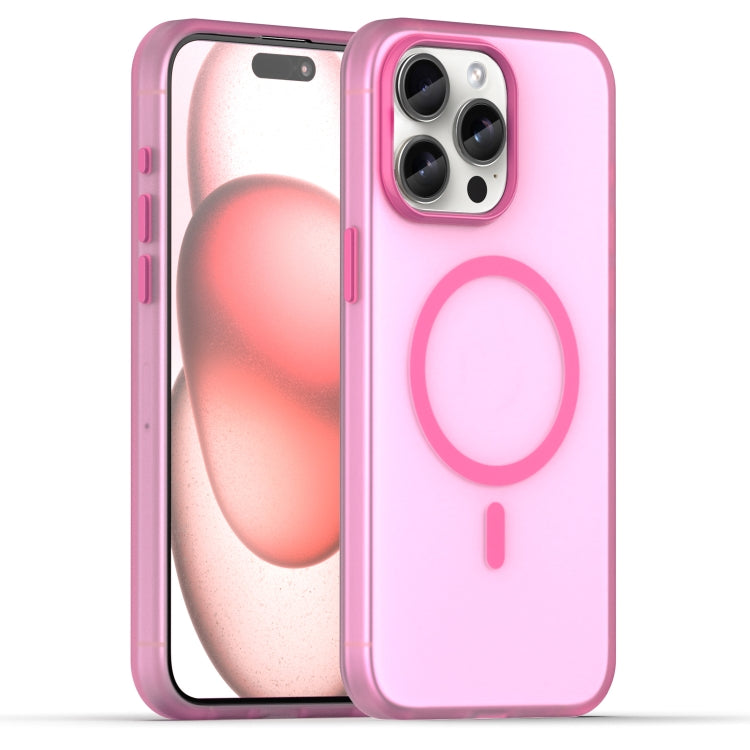 Capa de Telefone MagSafe em TPU Translúcido Fosco + PC com Cobertura Total, Para iPhone 16 Pro, Para iPhone 16 Plus, Para iPhone 16, Para iPhone 15 Pro Max, Para iPhone 15 Pro