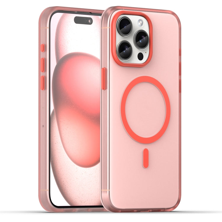 Capa de Telefone MagSafe em TPU Translúcido Fosco + PC com Cobertura Total, Para iPhone 16 Pro, Para iPhone 16 Plus, Para iPhone 16, Para iPhone 15 Pro Max, Para iPhone 15 Pro