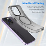 Capa de Telefone MagSafe em TPU Translúcido Fosco + PC com Cobertura Total, Para iPhone 14 Pro Max, Para iPhone SE 2022 / 2020 / 8, Para iPhone 13 Pro Max, Para iPhone 13 Pro, Para iPhone 13