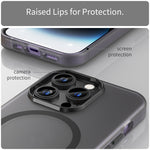 Capa de Telefone MagSafe em TPU Translúcido Fosco + PC com Cobertura Total, Para iPhone 14 Pro Max, Para iPhone SE 2022 / 2020 / 8, Para iPhone 13 Pro Max, Para iPhone 13 Pro, Para iPhone 13