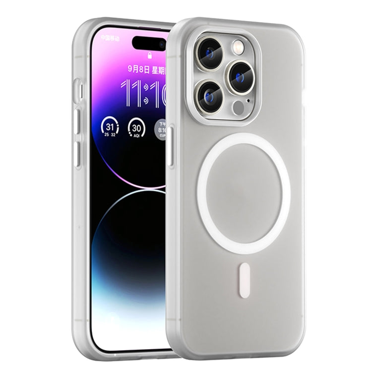 Capa de Telefone MagSafe em TPU Translúcido Fosco + PC com Cobertura Total, Para iPhone 14 Pro Max, Para iPhone SE 2022 / 2020 / 8, Para iPhone 13 Pro Max, Para iPhone 13 Pro, Para iPhone 13