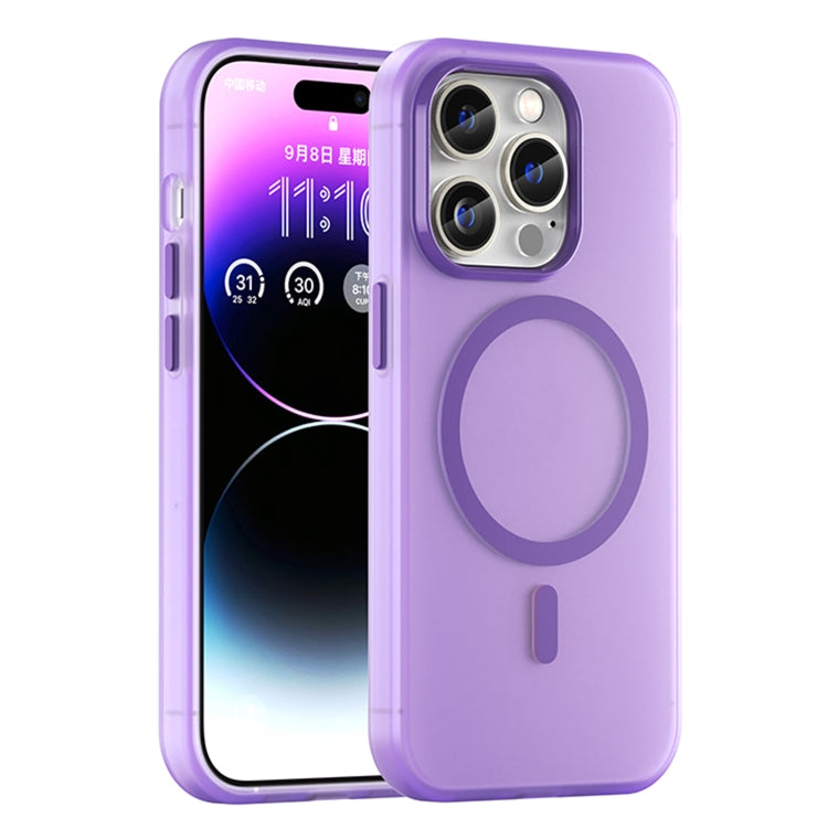 Capa de Telefone MagSafe em TPU Translúcido Fosco + PC com Cobertura Total, Para iPhone 14 Pro Max, Para iPhone SE 2022 / 2020 / 8, Para iPhone 13 Pro Max, Para iPhone 13 Pro, Para iPhone 13