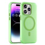 Capa de Telefone MagSafe em TPU Translúcido Fosco + PC com Cobertura Total, Para iPhone 14 Pro Max, Para iPhone SE 2022 / 2020 / 8, Para iPhone 13 Pro Max, Para iPhone 13 Pro, Para iPhone 13