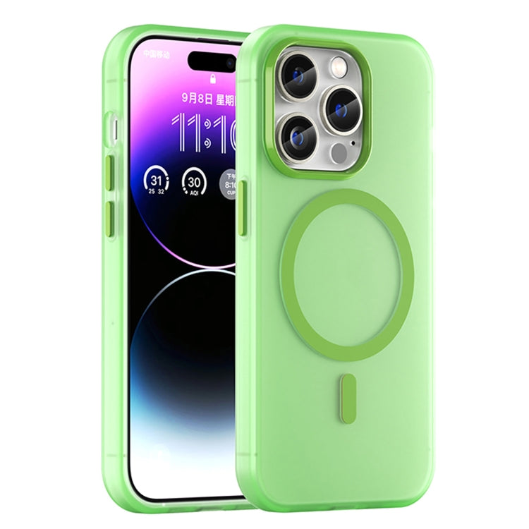 Capa de Telefone MagSafe em TPU Translúcido Fosco + PC com Cobertura Total, Para iPhone 14 Pro Max, Para iPhone SE 2022 / 2020 / 8, Para iPhone 13 Pro Max, Para iPhone 13 Pro, Para iPhone 13