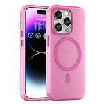 Capa de Telefone MagSafe em TPU Translúcido Fosco + PC com Cobertura Total, Para iPhone 14 Pro Max, Para iPhone SE 2022 / 2020 / 8, Para iPhone 13 Pro Max, Para iPhone 13 Pro, Para iPhone 13