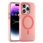Capa de Telefone MagSafe em TPU Translúcido Fosco + PC com Cobertura Total, Para iPhone 14 Pro Max, Para iPhone SE 2022 / 2020 / 8, Para iPhone 13 Pro Max, Para iPhone 13 Pro, Para iPhone 13