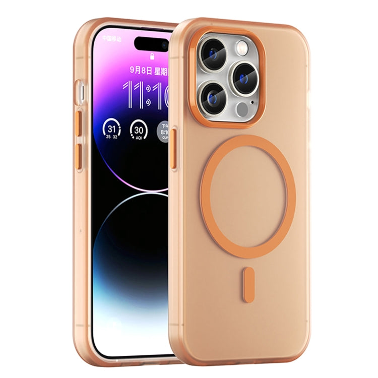 Capa de Telefone MagSafe em TPU Translúcido Fosco + PC com Cobertura Total, Para iPhone 14 Pro Max, Para iPhone SE 2022 / 2020 / 8, Para iPhone 13 Pro Max, Para iPhone 13 Pro, Para iPhone 13