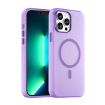 Capa de Telefone MagSafe em TPU Translúcido Fosco + PC com Cobertura Total, Para iPhone 14 Pro Max, Para iPhone SE 2022 / 2020 / 8, Para iPhone 13 Pro Max, Para iPhone 13 Pro, Para iPhone 13