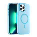 Capa de Telefone MagSafe em TPU Translúcido Fosco + PC com Cobertura Total, Para iPhone 14 Pro Max, Para iPhone SE 2022 / 2020 / 8, Para iPhone 13 Pro Max, Para iPhone 13 Pro, Para iPhone 13