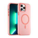 Capa de Telefone MagSafe em TPU Translúcido Fosco + PC com Cobertura Total, Para iPhone 14 Pro Max, Para iPhone SE 2022 / 2020 / 8, Para iPhone 13 Pro Max, Para iPhone 13 Pro, Para iPhone 13