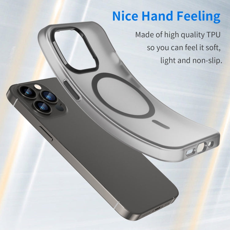 Capa de telemóvel MagSafe fosca translúcida TPU + PC de cobertura total, para iPhone 11 Pro