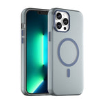 Capa de Telefone MagSafe em TPU Translúcido Fosco + PC com Cobertura Total, Para iPhone 12, Para iPhone 12 Pro Max, Para iPhone 12 Pro, Para iPhone 11 Pro Max, Para iPhone 11
