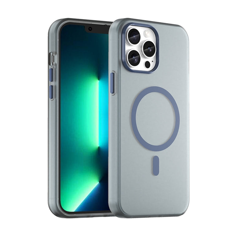 Capa de Telefone MagSafe em TPU Translúcido Fosco + PC com Cobertura Total, Para iPhone 12, Para iPhone 12 Pro Max, Para iPhone 12 Pro, Para iPhone 11 Pro Max, Para iPhone 11
