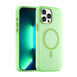 Capa de Telefone MagSafe em TPU Translúcido Fosco + PC com Cobertura Total, Para iPhone 12, Para iPhone 12 Pro Max, Para iPhone 12 Pro, Para iPhone 11 Pro Max, Para iPhone 11