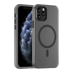 Capa de telemóvel MagSafe fosca translúcida TPU + PC de cobertura total, para iPhone 11 Pro