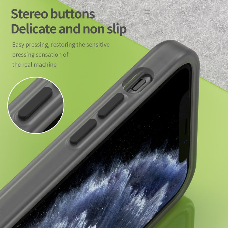 Capa de telemóvel MagSafe fosca translúcida TPU + PC de cobertura total, para iPhone 11 Pro