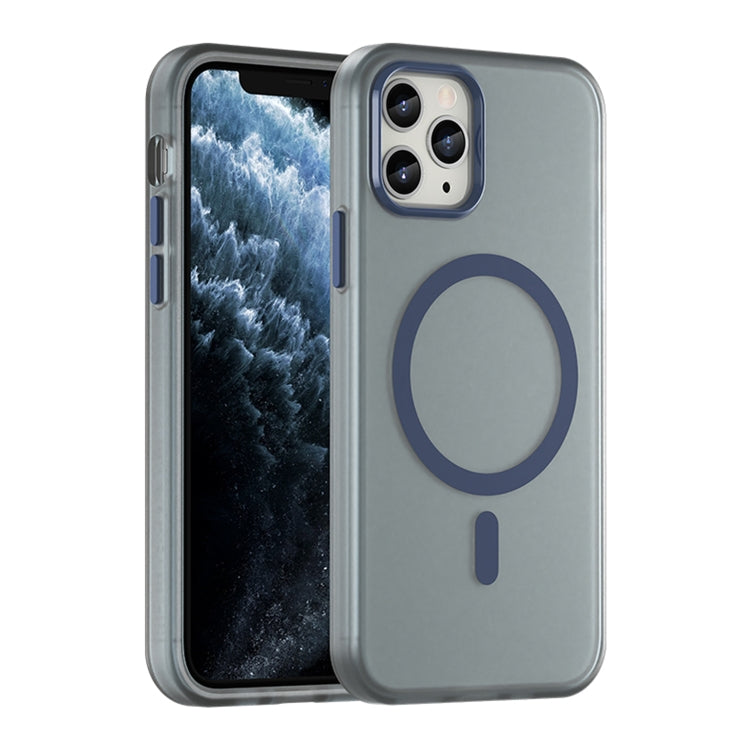 Capa de telemóvel MagSafe fosca translúcida TPU + PC de cobertura total, para iPhone 11 Pro