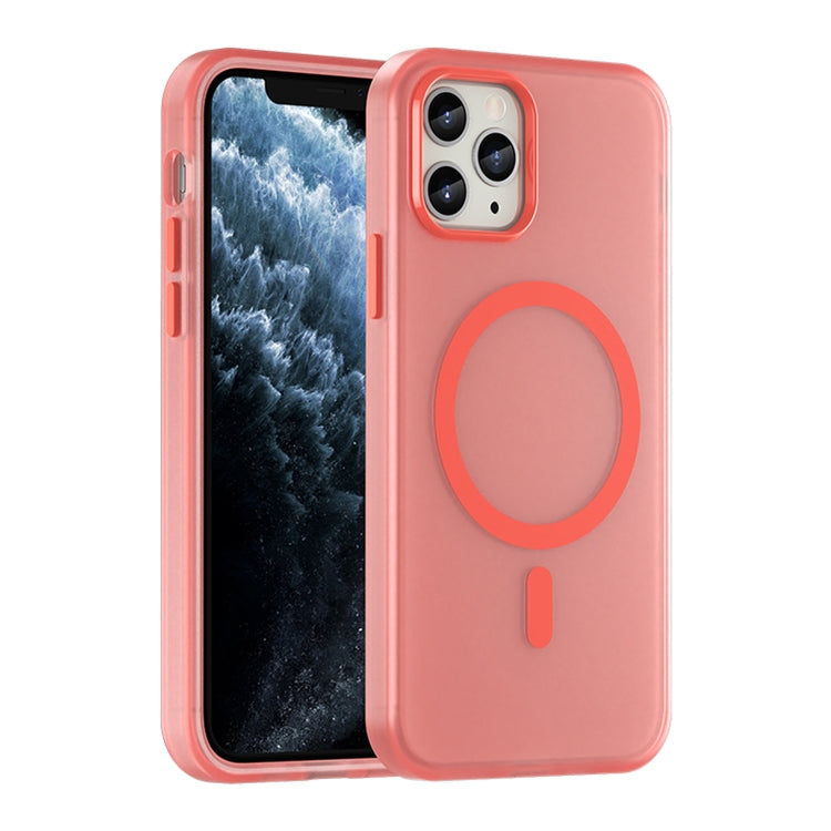Capa de telemóvel MagSafe fosca translúcida TPU + PC de cobertura total, para iPhone 11 Pro