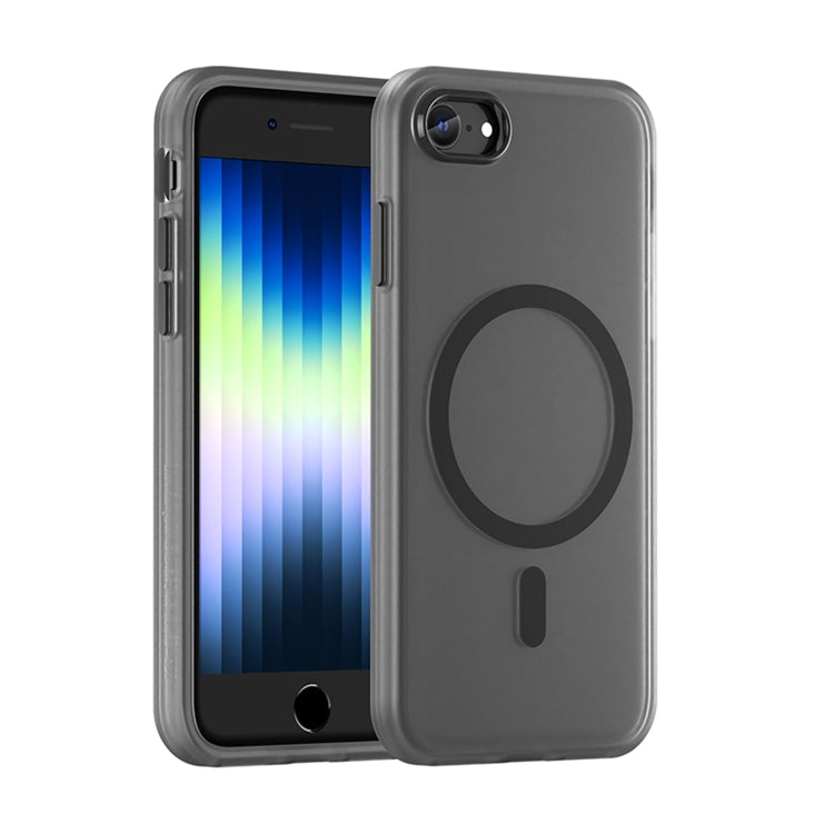 Capa de Telefone MagSafe em TPU Translúcido Fosco + PC com Cobertura Total, Para iPhone 14 Pro Max, Para iPhone SE 2022 / 2020 / 8, Para iPhone 13 Pro Max, Para iPhone 13 Pro, Para iPhone 13