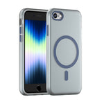Capa de Telefone MagSafe em TPU Translúcido Fosco + PC com Cobertura Total, Para iPhone 14 Pro Max, Para iPhone SE 2022 / 2020 / 8, Para iPhone 13 Pro Max, Para iPhone 13 Pro, Para iPhone 13