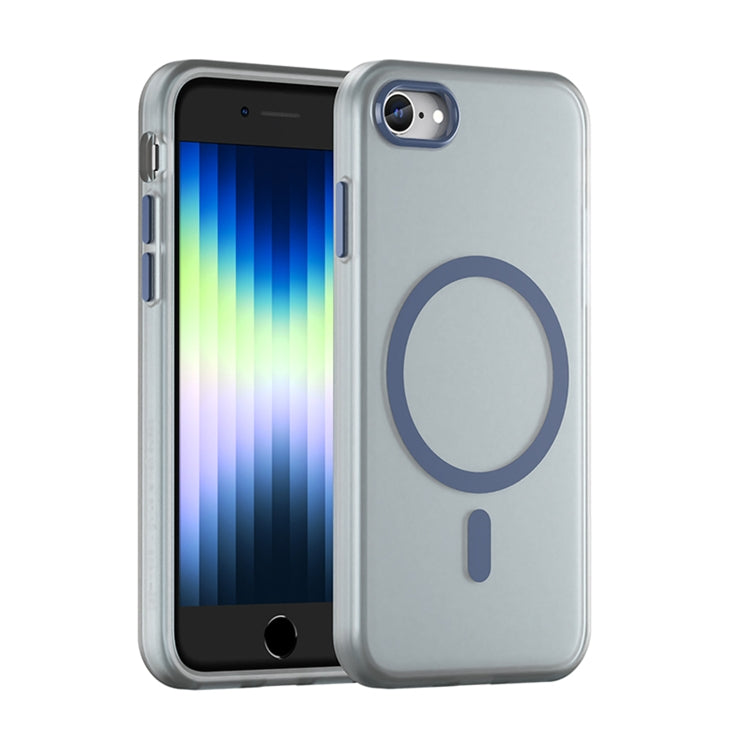 Capa de Telefone MagSafe em TPU Translúcido Fosco + PC com Cobertura Total, Para iPhone 14 Pro Max, Para iPhone SE 2022 / 2020 / 8, Para iPhone 13 Pro Max, Para iPhone 13 Pro, Para iPhone 13