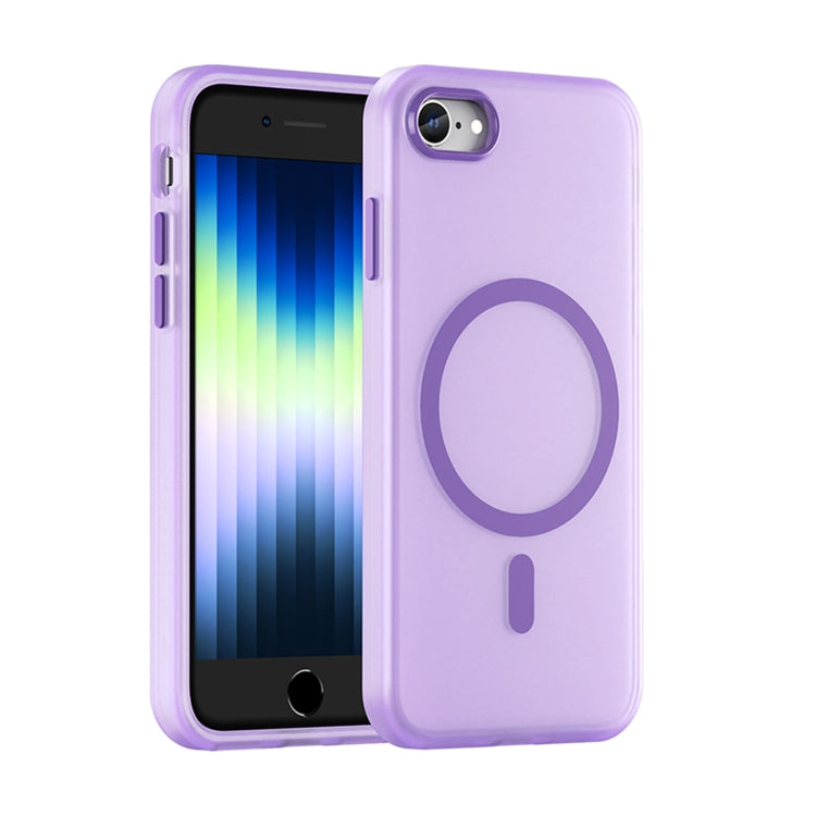 Capa de Telefone MagSafe em TPU Translúcido Fosco + PC com Cobertura Total, Para iPhone 14 Pro Max, Para iPhone SE 2022 / 2020 / 8, Para iPhone 13 Pro Max, Para iPhone 13 Pro, Para iPhone 13