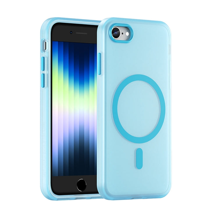 Capa de Telefone MagSafe em TPU Translúcido Fosco + PC com Cobertura Total, Para iPhone 14 Pro Max, Para iPhone SE 2022 / 2020 / 8, Para iPhone 13 Pro Max, Para iPhone 13 Pro, Para iPhone 13