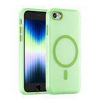 Capa de Telefone MagSafe em TPU Translúcido Fosco + PC com Cobertura Total, Para iPhone 14 Pro Max, Para iPhone SE 2022 / 2020 / 8, Para iPhone 13 Pro Max, Para iPhone 13 Pro, Para iPhone 13