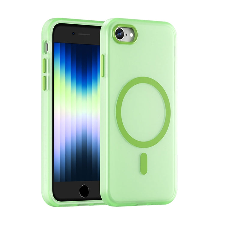 Capa de Telefone MagSafe em TPU Translúcido Fosco + PC com Cobertura Total, Para iPhone 14 Pro Max, Para iPhone SE 2022 / 2020 / 8, Para iPhone 13 Pro Max, Para iPhone 13 Pro, Para iPhone 13