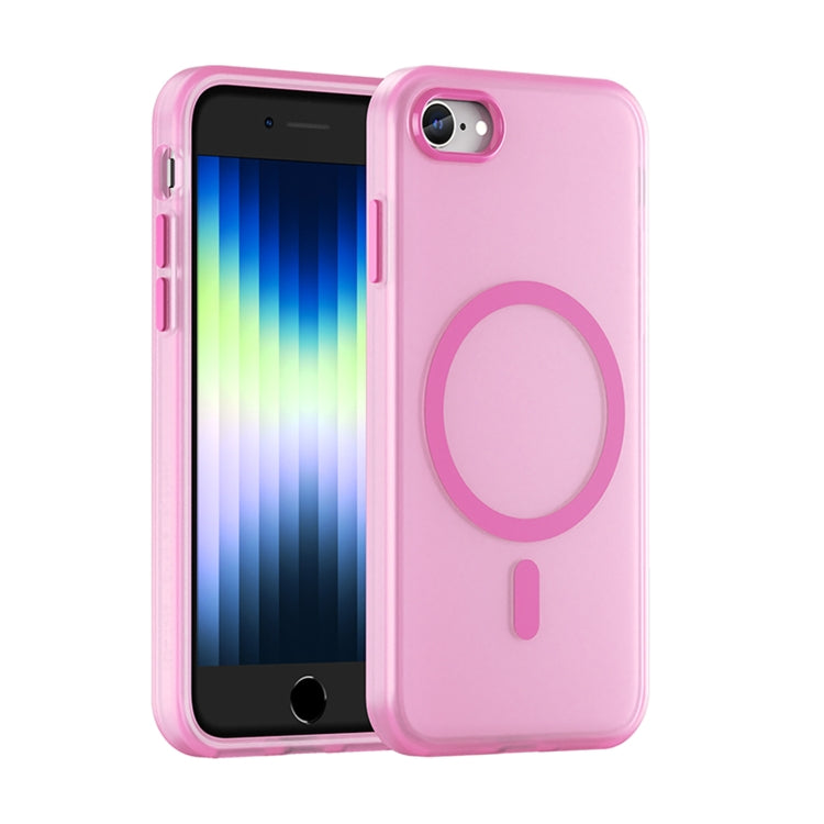 Capa de Telefone MagSafe em TPU Translúcido Fosco + PC com Cobertura Total, Para iPhone 14 Pro Max, Para iPhone SE 2022 / 2020 / 8, Para iPhone 13 Pro Max, Para iPhone 13 Pro, Para iPhone 13