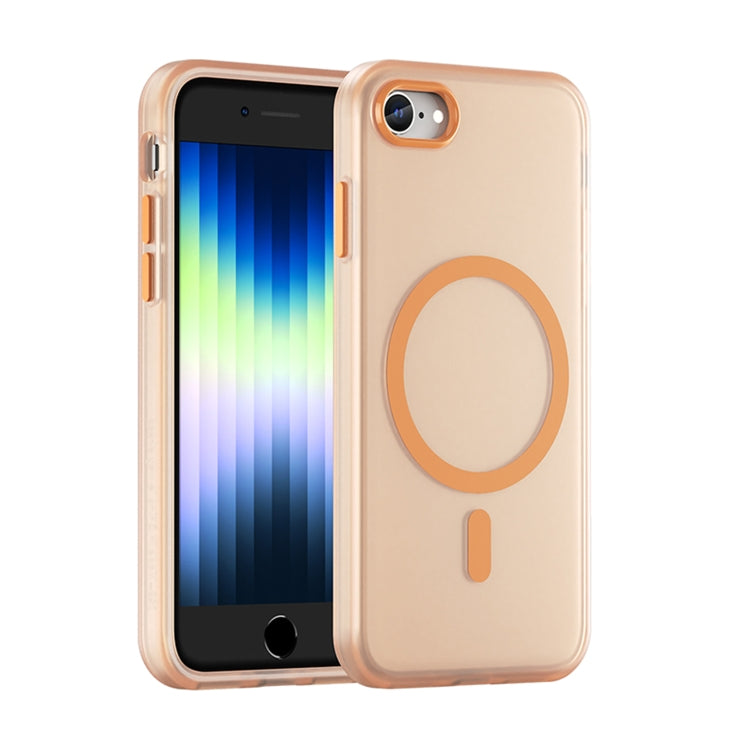 Capa de Telefone MagSafe em TPU Translúcido Fosco + PC com Cobertura Total, Para iPhone 14 Pro Max, Para iPhone SE 2022 / 2020 / 8, Para iPhone 13 Pro Max, Para iPhone 13 Pro, Para iPhone 13
