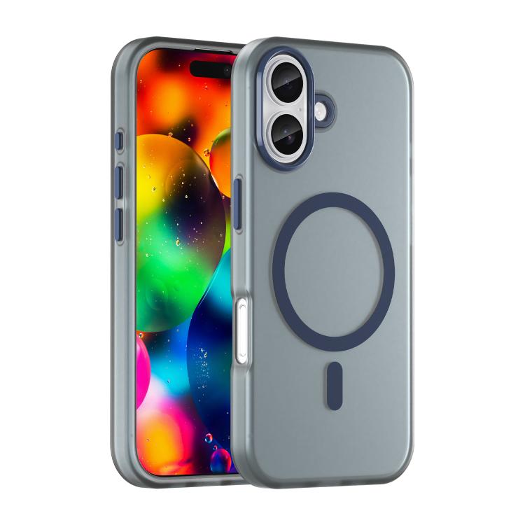 Capa de Telefone MagSafe em TPU Translúcido Fosco + PC com Cobertura Total, Para iPhone 16 Pro, Para iPhone 16 Plus, Para iPhone 16, Para iPhone 15 Pro Max, Para iPhone 15 Pro