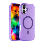 MagSafe Frosted Translucent TPU + PC Full Coverage Phone Case, For iPhone 17e / 16e, For iPhone 17 Pro Max, For iPhone 17 Pro, For iPhone 17, For iPhone Air, For iPhone 16 Pro Max