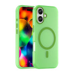 Capa de Telefone MagSafe em TPU Translúcido Fosco + PC com Cobertura Total, Para iPhone 16 Pro, Para iPhone 16 Plus, Para iPhone 16, Para iPhone 15 Pro Max, Para iPhone 15 Pro