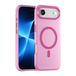 Capa de Telefone MagSafe em TPU Translúcido Fosco + PC com Cobertura Total, Para iPhone 16 Pro, Para iPhone 16 Plus, Para iPhone 16, Para iPhone 15 Pro Max, Para iPhone 15 Pro