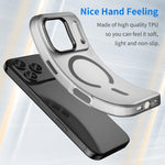 Capa de Telefone MagSafe em TPU Translúcido Fosco + PC com Cobertura Total, Para iPhone 16 Pro, Para iPhone 16 Plus, Para iPhone 16, Para iPhone 15 Pro Max, Para iPhone 15 Pro