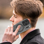 Capa de Telefone MagSafe em TPU Translúcido Fosco + PC com Cobertura Total, Para iPhone 16 Pro, Para iPhone 16 Plus, Para iPhone 16, Para iPhone 15 Pro Max, Para iPhone 15 Pro