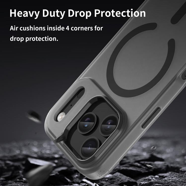 Capa de Telefone MagSafe em TPU Translúcido Fosco + PC com Cobertura Total, Para iPhone 16 Pro, Para iPhone 16 Plus, Para iPhone 16, Para iPhone 15 Pro Max, Para iPhone 15 Pro