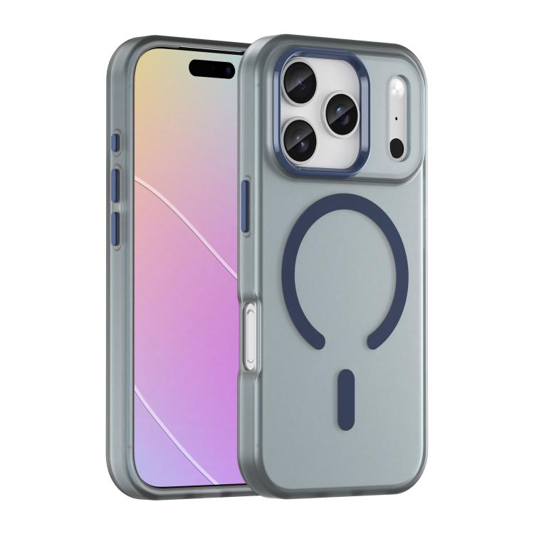 Capa de Telefone MagSafe em TPU Translúcido Fosco + PC com Cobertura Total, Para iPhone 16 Pro, Para iPhone 16 Plus, Para iPhone 16, Para iPhone 15 Pro Max, Para iPhone 15 Pro