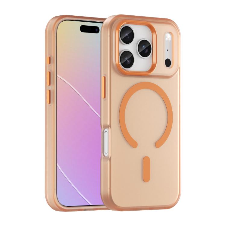 Capa de Telefone MagSafe em TPU Translúcido Fosco + PC com Cobertura Total, Para iPhone 16 Pro, Para iPhone 16 Plus, Para iPhone 16, Para iPhone 15 Pro Max, Para iPhone 15 Pro