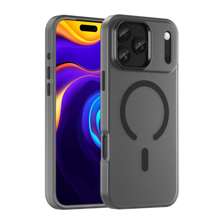 Capa de Telefone MagSafe em TPU Translúcido Fosco + PC com Cobertura Total, Para iPhone 17e / 16e, Para iPhone 17 Pro Max, Para iPhone 17 Pro, Para iPhone 17, Para iPhone Air, Para iPhone 16 Pro Max