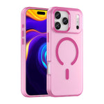 Capa de Telefone MagSafe em TPU Translúcido Fosco + PC com Cobertura Total, Para iPhone 17e / 16e, Para iPhone 17 Pro Max, Para iPhone 17 Pro, Para iPhone 17, Para iPhone Air, Para iPhone 16 Pro Max
