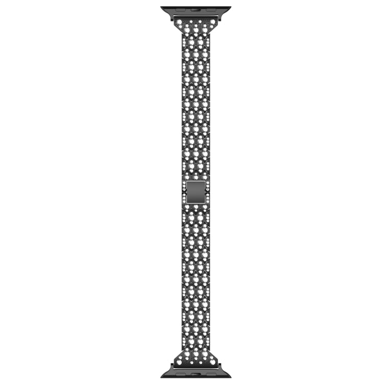 Devil Eye Diamond Bracelet Metal Watch Band, For Apple Watch SE 40mm, For Apple Watch SE 44mm, For Apple Watch Series 6 40mm, For Apple Watch Series 6 44mm, For Apple Watch Series 5 44mm, For Apple Watch Series 5 40mm, For Apple Watch Series 4 44mm    ...