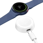 Carregador Sem Fios Magnético Portátil para Smartwatch, Para Samsung Galaxy Watch Series, Para Apple Watch Series