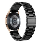 Pulseira de Relógio em Aço Inoxidável com Três Contas e Cabeça Chata, Para Samsung Galaxy Watch6 / 6 Classic