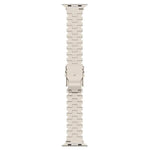 Butterfly Type Titanium Steel Watch Band, For Apple Watch 42mm, For Apple Watch 38mm